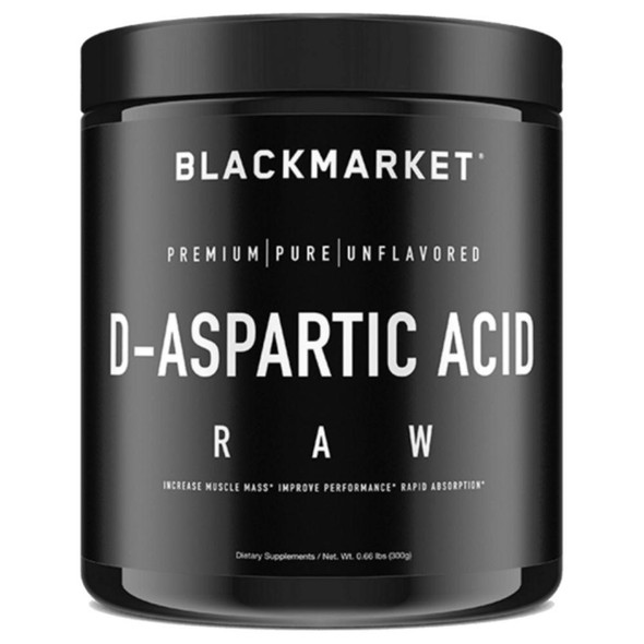 Black Market Labs D-Aspartic Acid 180g