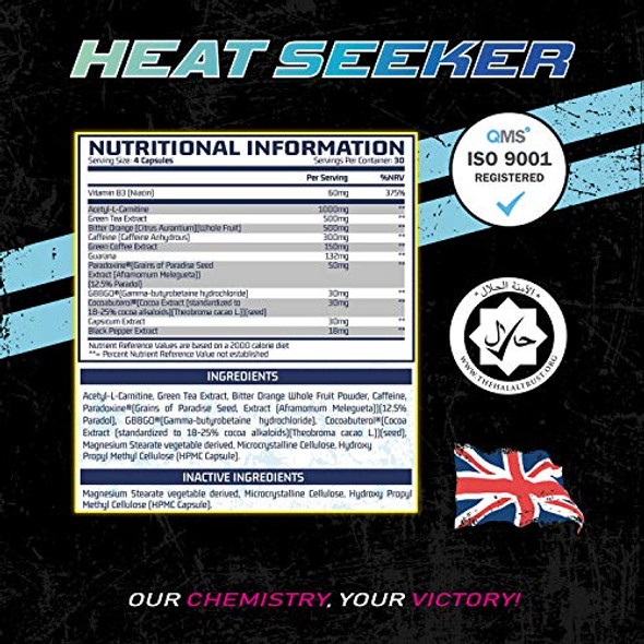 Chemical Warfare Heat Seeker Weight Management 90 Caps