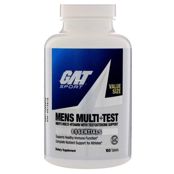GAT Sport Mens Multi + Test Multivitamin 150 Capsules