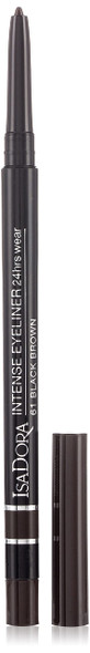 IsaDora Intense Eyeliner 24h Wear 0.35g - 61 Black Brown