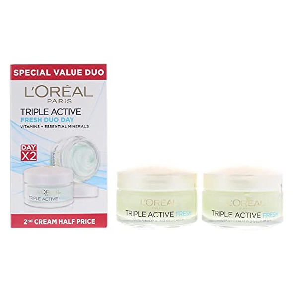 L'Oreal Triple Action Fresh Cream 50ml X 2