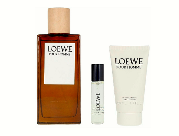 Loewe Pour Homme Gift Set 100ml EDT + 10ml EDT + 50ml Aftershave Balm