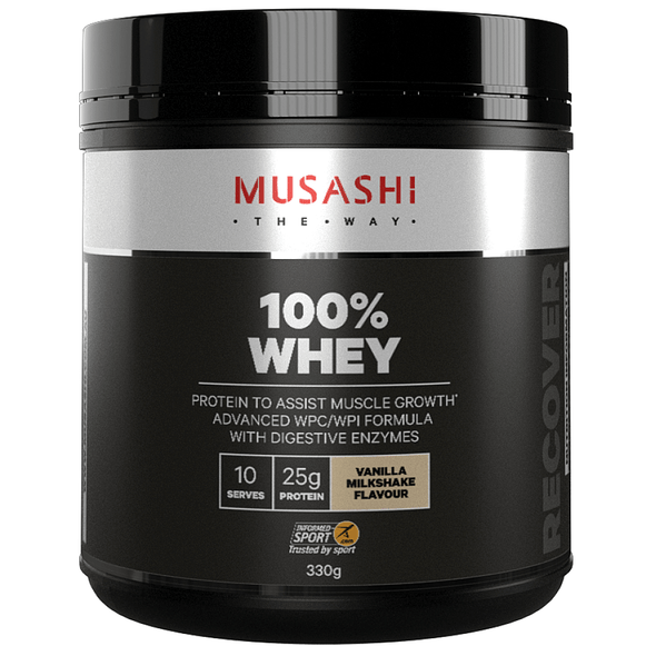 MUSASHI 100% Whey Powder