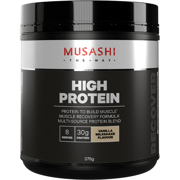 MUSASHI High Protein Powder - Vanilla Milkshake