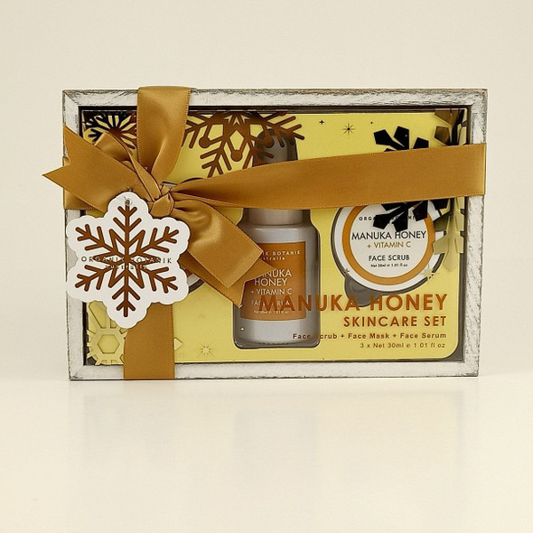 Organik Botanik Self Care Skincare Set (Manuka Honey & Vitamin C)