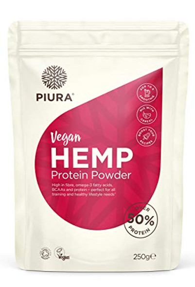 Piura Organic Vegan Hemp Protein Powder 250g Plant Based