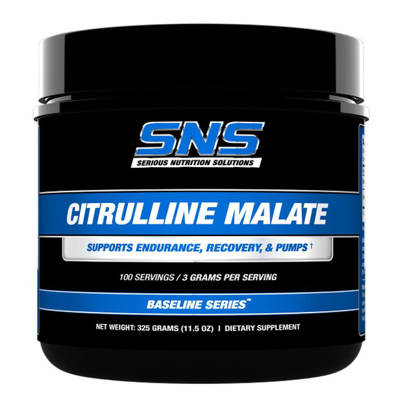 Serious Nutrition Solutions Citrulline Malate 100 Servings