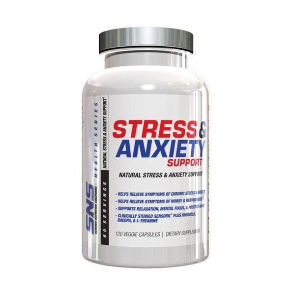 Serious Nutrition Solutions Stress And Anxiety 120 Caps