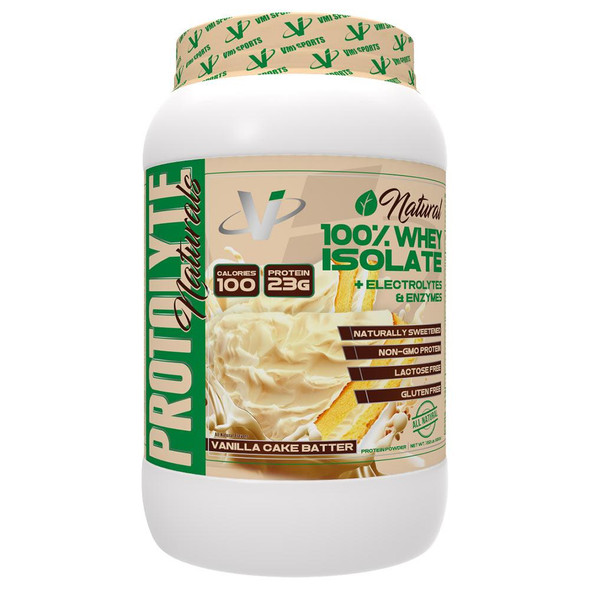VMI Sports Protolyte Naturals 100% Whey Isolate