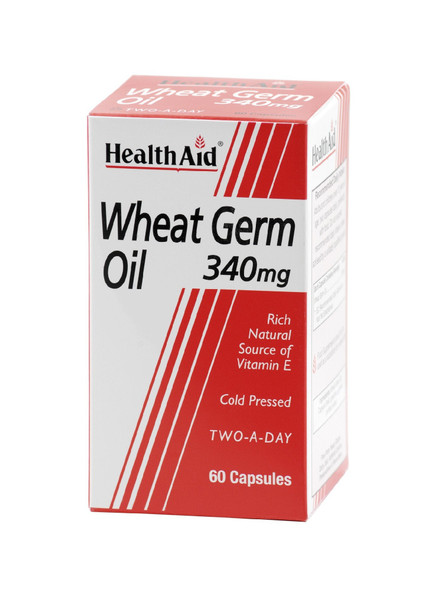 HealthAid Wheat Germ Oil 340mg - 60 Capsules