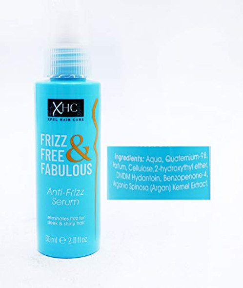 XPEL Hair Care Frizz Free & Fabulous Anti-Frizz Serum Pump 60ml