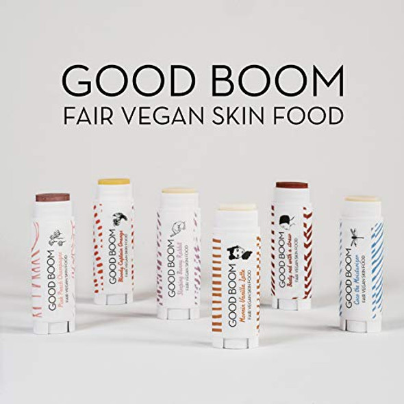 Good Boom Sleeping Bunny Rabbit Lip Balm  Vegan  Fair Trade  Organic 4.25g