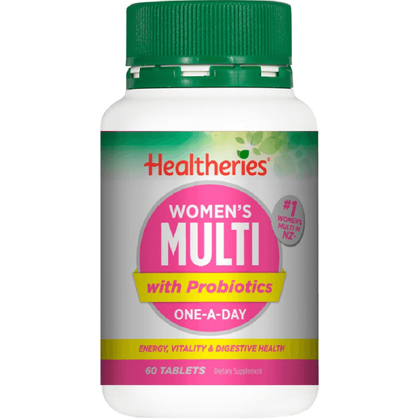 Healtheries Women's Multi with Probiotics One-A-Day Tablets