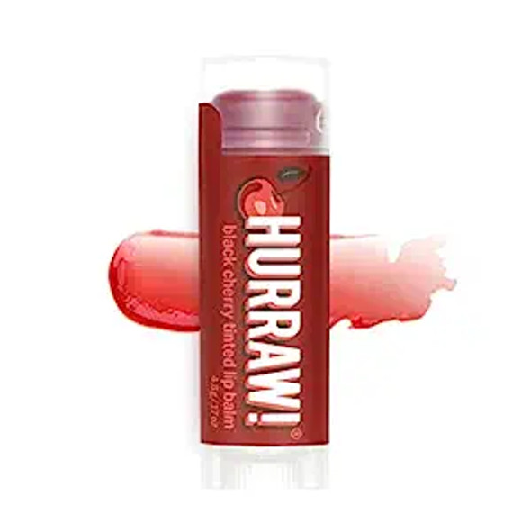 Hurraw Black Cherry Tinted Lip Balm