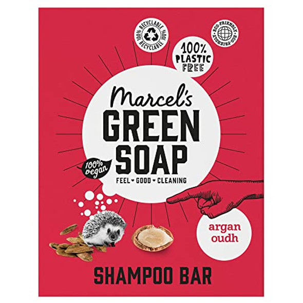 Marcels Green Soap Shampoo Bar Argan & Oudh