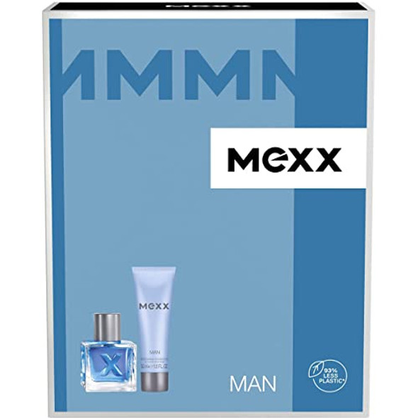 Mexx Man 2 Piece Gift Set: Eau De Toilette 30ml - Shower Gel 50ml