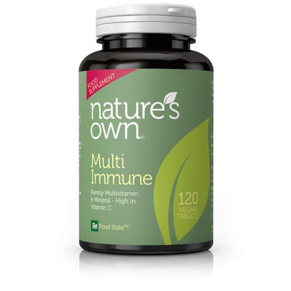 Natures Own Multi Immune Family Multivitamin & Mineral 120 Tablets