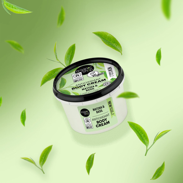 Organic Shop OS Antioxidant Body Cream Matcha & Basil