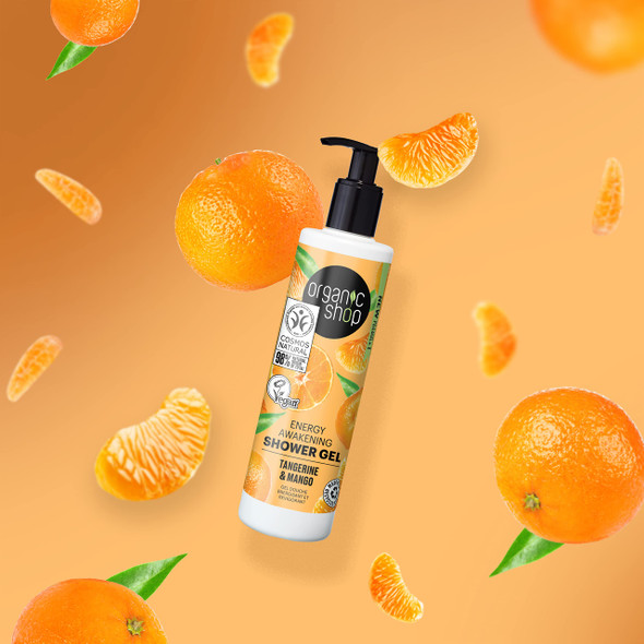 Organic Shop OS Energy Awakening Shower Gel Tangerine&Mango