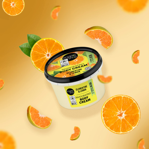 Organic Shop OS Invigorating Body Cream Clementine & Lemon