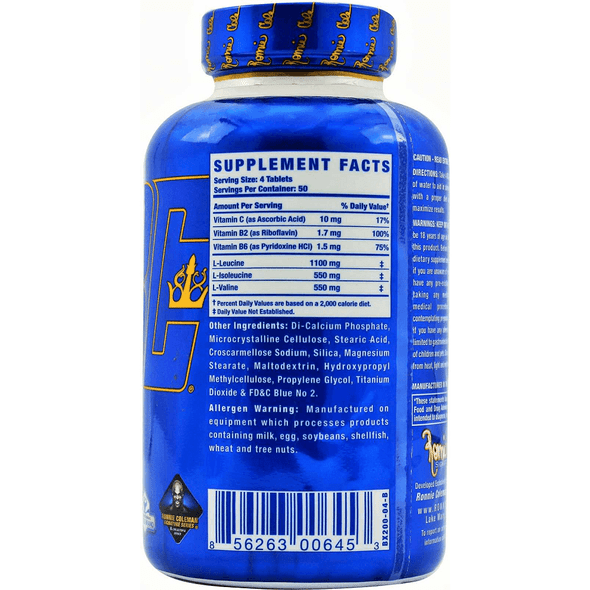 Ronnie Coleman BCAA XS - 200 Tablets
