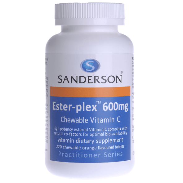 Sanderson Ester-plex Chewable Vitamin C Chewable Tablets