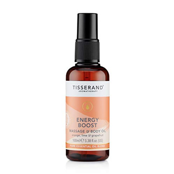 Tisserand Energy Boost Massage & Body Oil 100ml