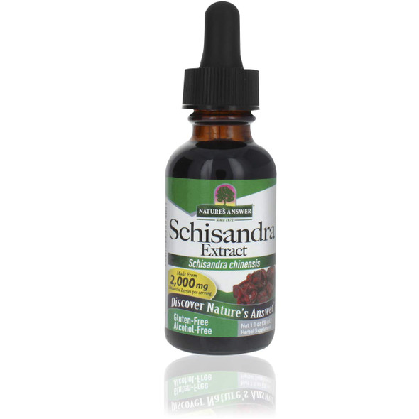 Nature's Answer Alcohol-Free Schisandra Berry, 1-Fluid Ounce