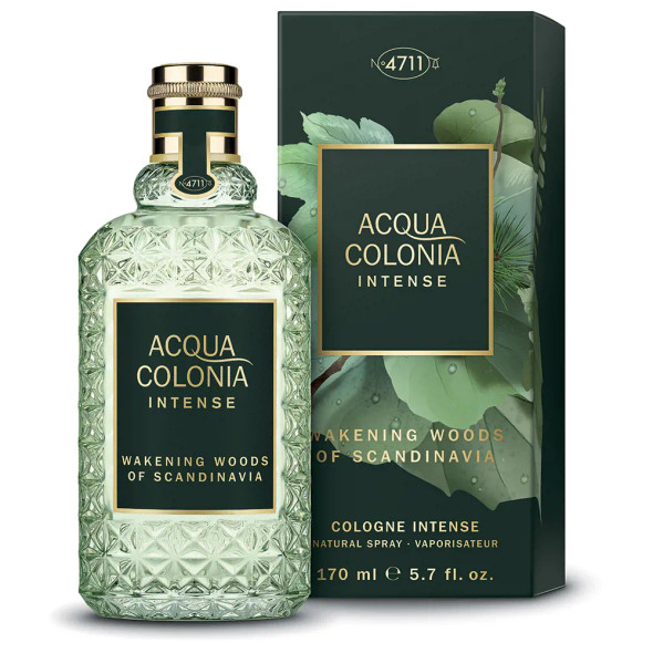 4711 ACQUA COLONIA INTENSE WAKENING WOODS OF SCANDINAVIA eau de cologne Eau de Cologne unisex