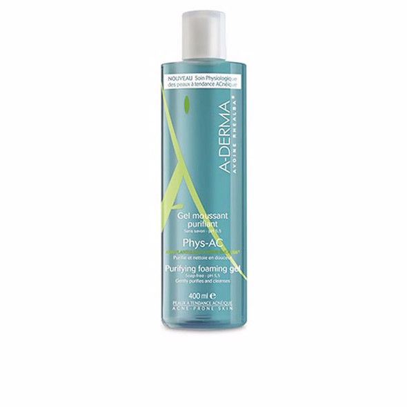 A-Derma PHYS-AC gel espumoso purificante Facial cleanser