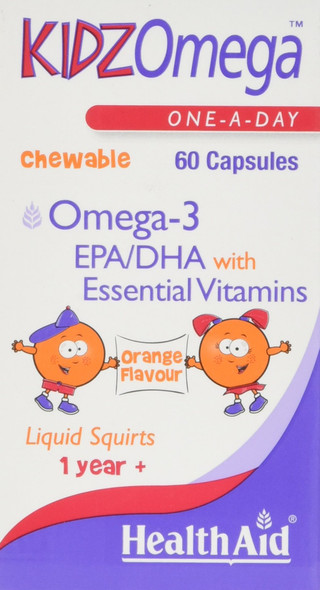 HealthAid Kidz Omega - 60 Capsules