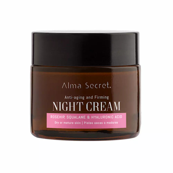 Alma Secret NIGHT CREAM multi-reparadora antiedad pieles sensibles Anti aging cream & anti wrinkle treatment