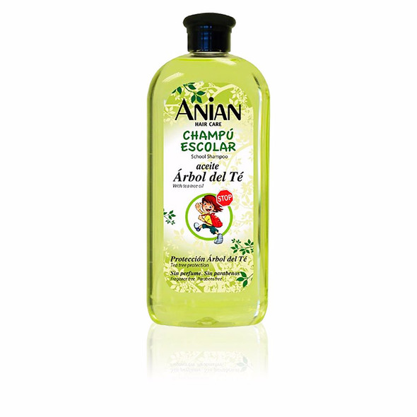 Anian ACEITE ARBOL DEL TE champU escolar Shampoo - Moisturizing shampoo