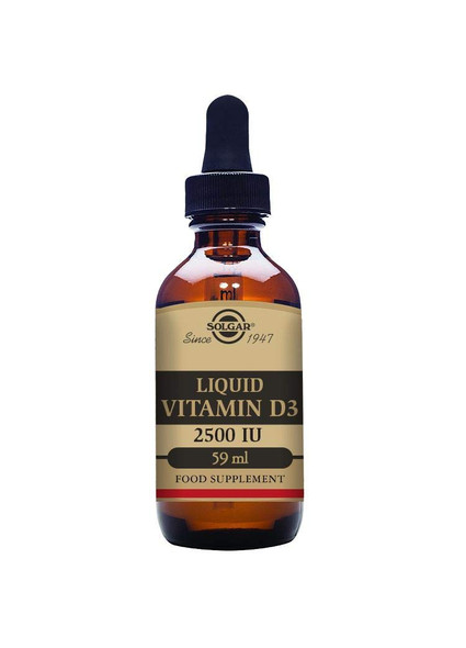 Solgar Vitamin D3 Liquid 2500 Ui 59ml