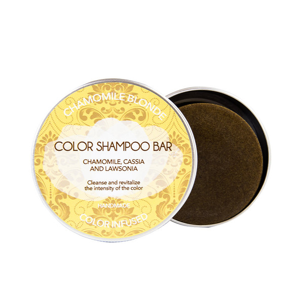 Biocosme BIO SOLID chamomile blonde shampoo bar Moisturizing shampoo
