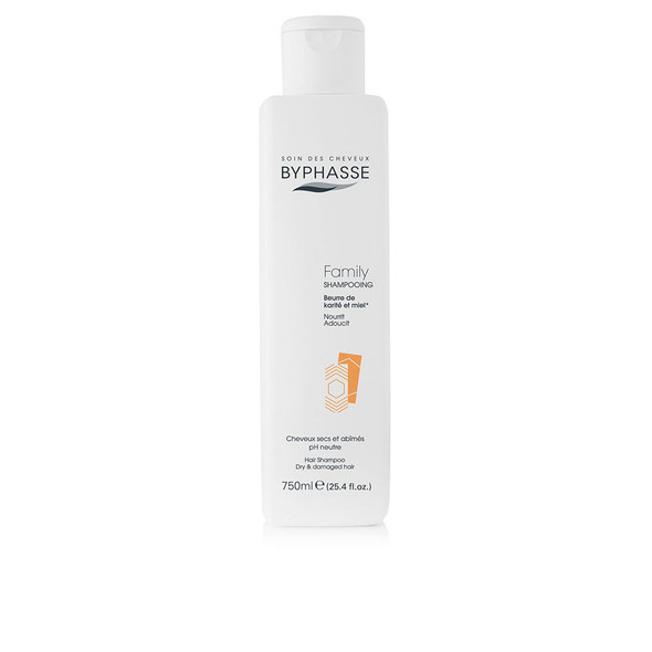 Byphasse FAMILY champU manteca de karitE y miel Moisturizing shampoo