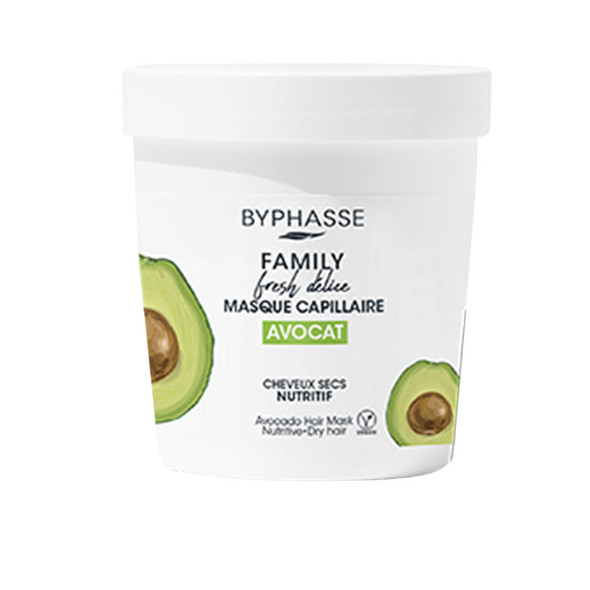 Byphasse FAMILY FRESH DELICE mascarilla cabello seco Shiny hair mask Hair mask for damaged hair