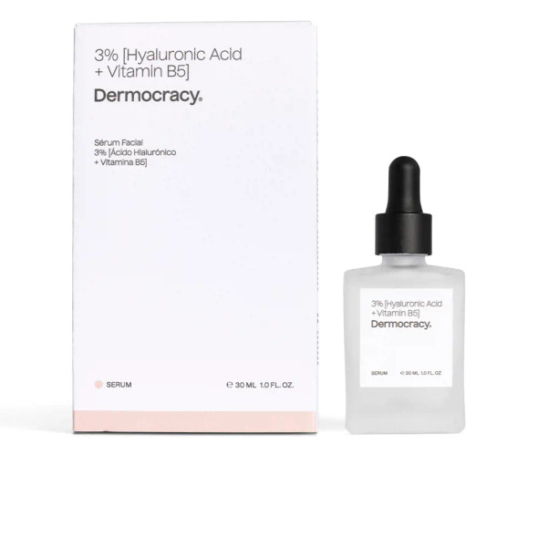 Dermocracy 3% HYALURONIC ACID + VITAMIN B5 facial serum Matifying Treatment Cream