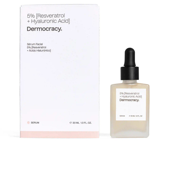 Dermocracy 5% RESVERATROL + HYALURONIC ACID face serum Matifying Treatment Cream