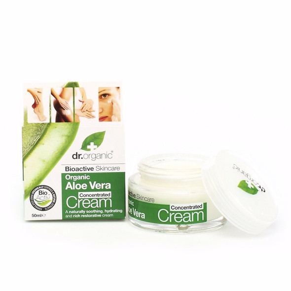 Dr. Organic ALOE VERA crema concentrada Face moisturizer