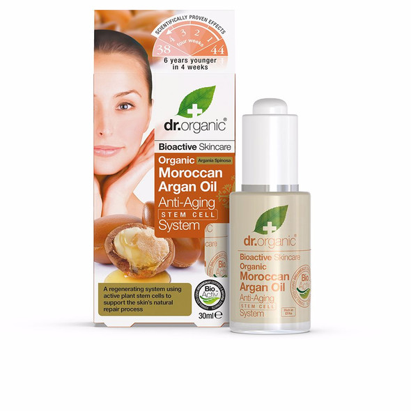 Dr. Organic ARGaN aceite 100% puro multiaccion Anti aging cream & anti wrinkle treatment