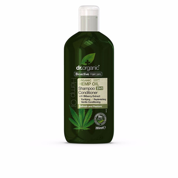 Dr. Organic BIOACTIVE ORGANIC aceite de canamo champU acondicionador Moisturizing shampoo - Hair repair conditioner