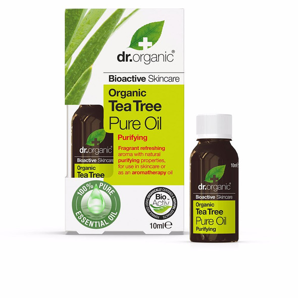 Dr. Organic BIOACTIVE ORGANIC tea tree aceite puro Aromatherapy - Acne Treatment Cream & blackhead removal