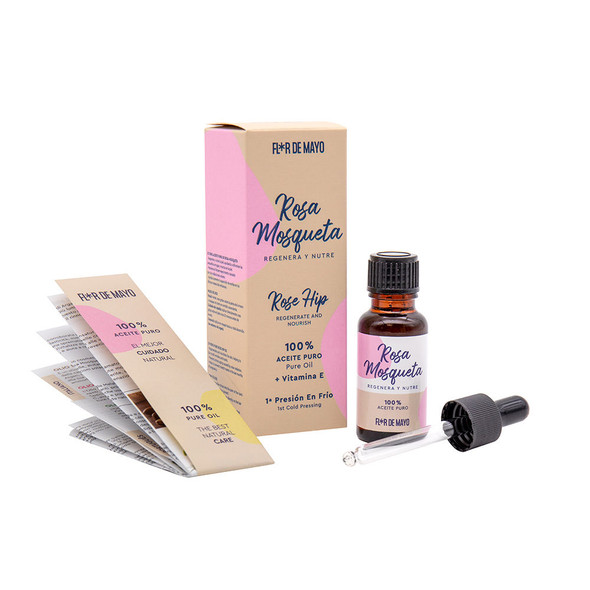 Flor De Mayo NATURAL ROSEHIP OIL Face moisturizer - Anti aging cream & anti wrinkle treatment