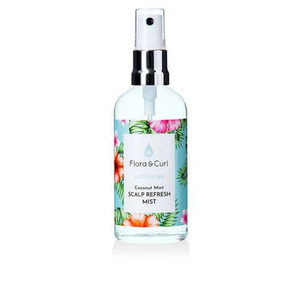 Flora And Curl SOOTHE ME coconut mint scalp refresh mist Hair moisturizer treatment - Curly hair treatment