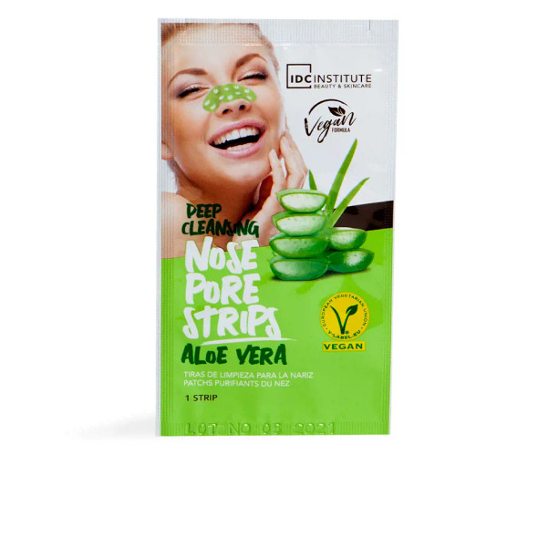 Idc Institute ALOE VERA nose pore strips Acne Treatment Cream & blackhead removal