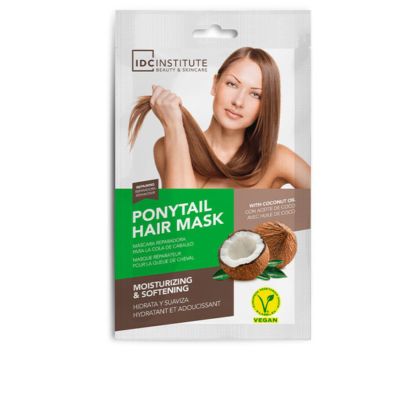 Idc Institute PONYTAIL HAIR MASK with coconout oil Hair mask for damaged hair