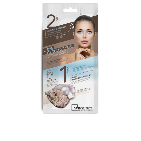 Idc Institute TWO STEPS TREATMENT pearl revitalizing 3D mask Face mask