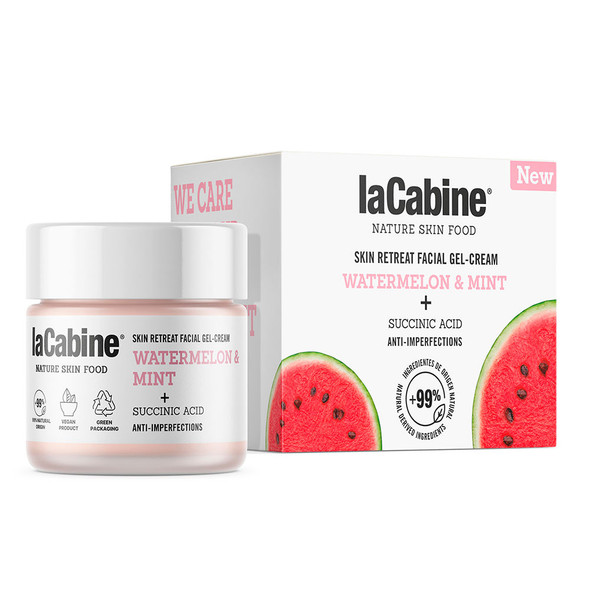 La Cabine NATURE SKIN FOOD skin retreat facial gel-cream Acne Treatment Cream & blackhead removal