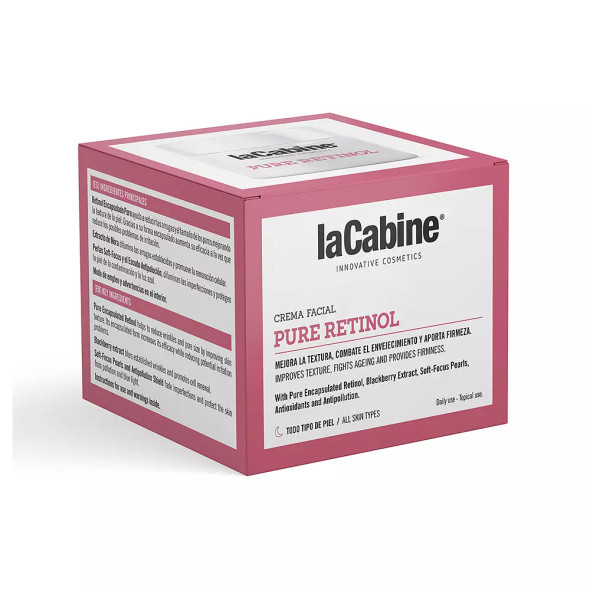 La Cabine PURE RETINOL cream Anti aging cream & anti wrinkle treatment